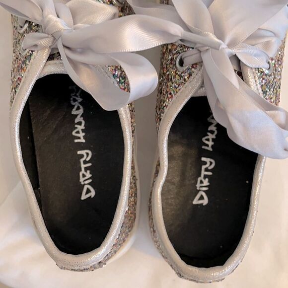 DIRTY LAUNDRY GLITTER SNEAKERS.  NEW - Picture 7 of 7